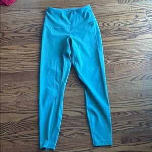 90 Degree By Reflex Blue High Waist Leggings